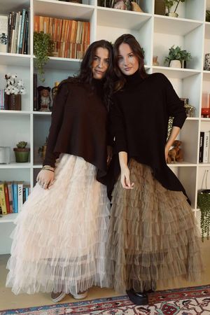 Bowie Mesh Skirt Vintage Magnolia /22 =